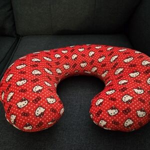 Surreal Entertainment Sanrio Hello Kitty Adult Reversible Neck Roll Pillow